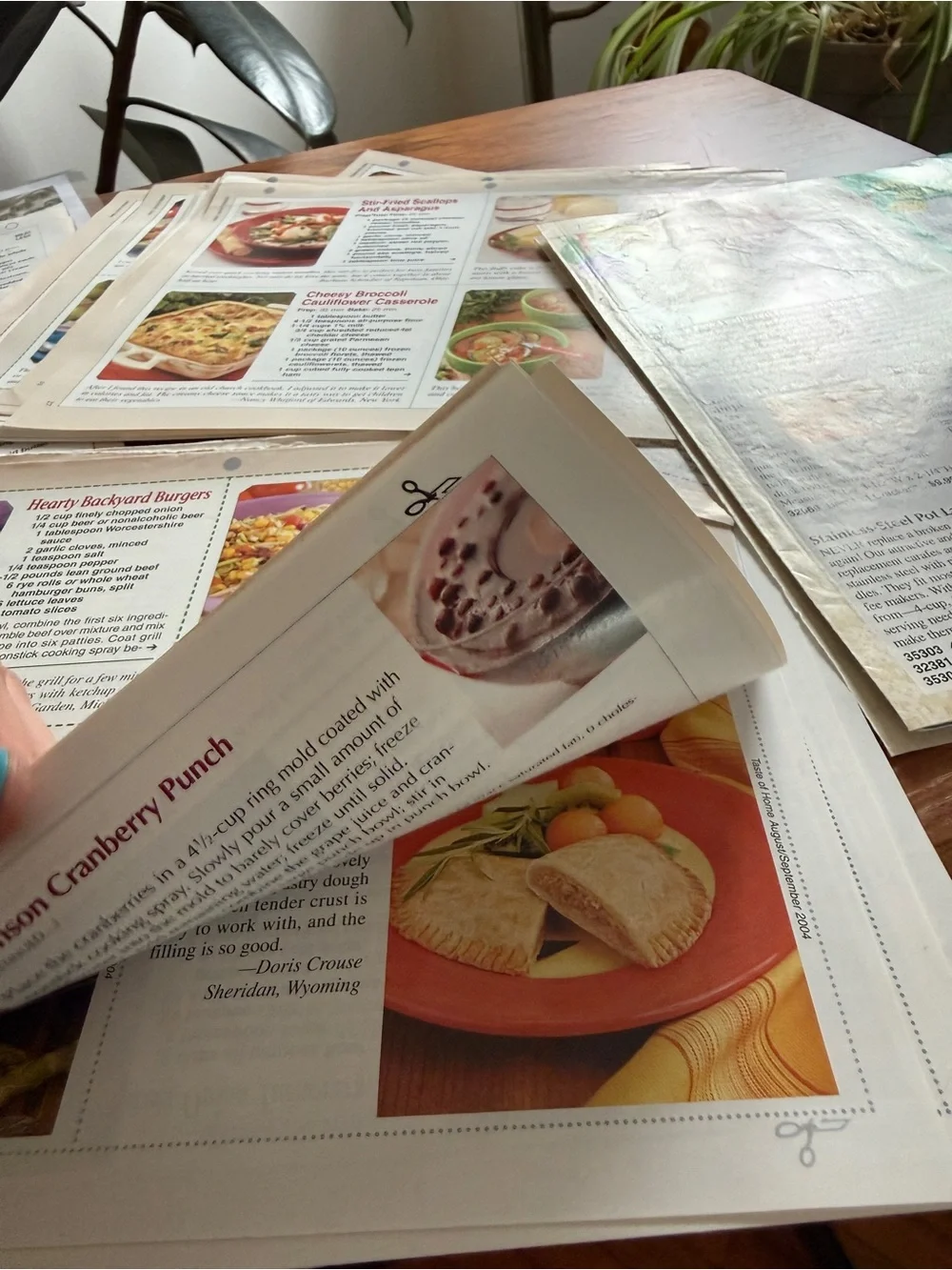 Unbranded vintage Kitchen Recipe Clipping Bundle - White/Cream Pages